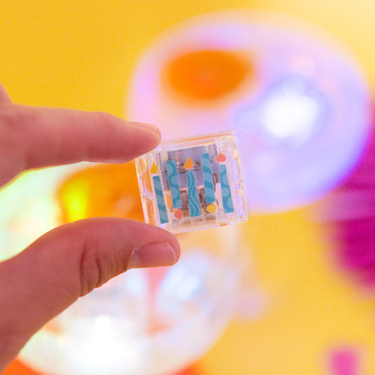 Glo Cubes 50th Birthday 12 Pack
