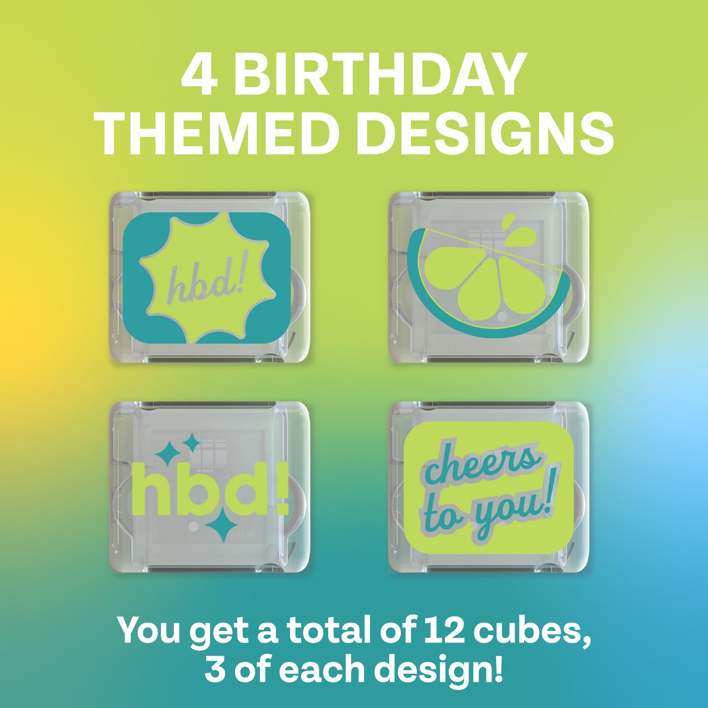 Birthday Themed 12 Pack