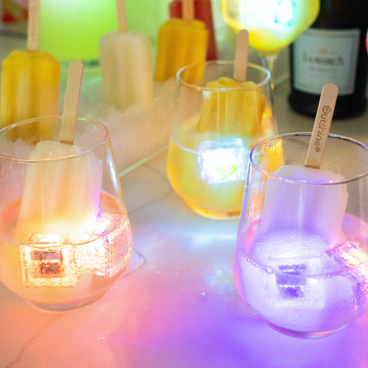 Glo Cubes Multicolored 4 Pack